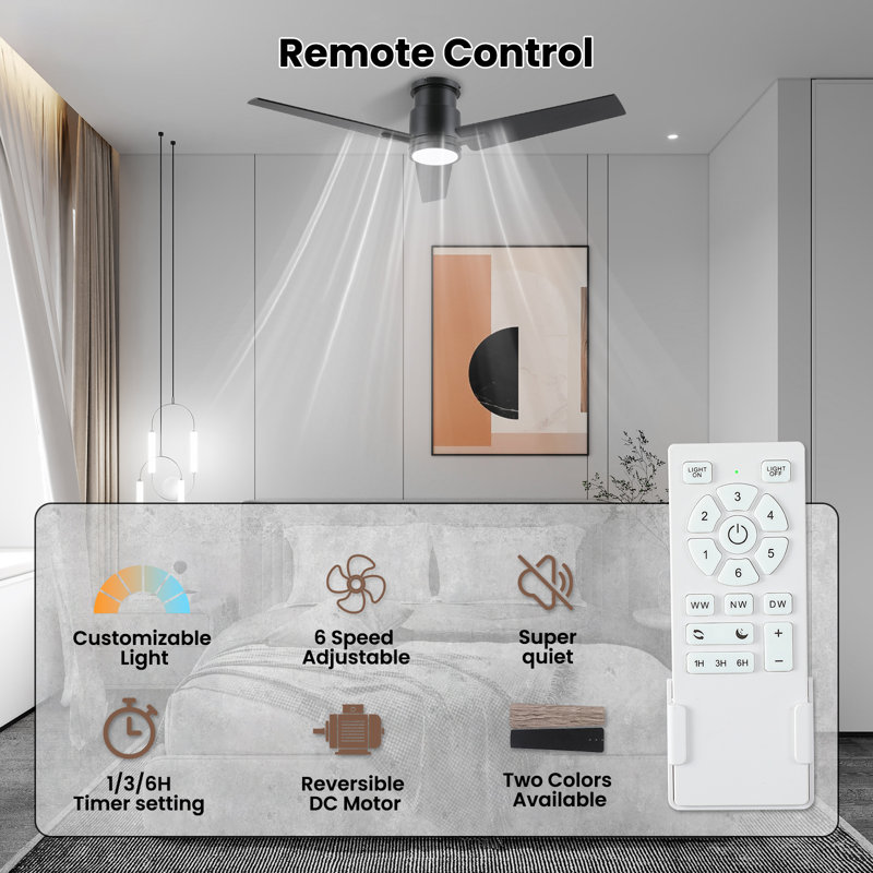 52'' Ceiling Fan with Light Kit