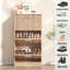 Armoire à chaussures avec 3 tiroirs rabattables