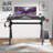 Metal Base Computer Desk-70314927-70314930