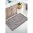 Non-Slip Bathmat, Grey, 23.6 x 39.4 Inches | 100% Polypropylene, 10 mm Total Thickness, 1300 g/m² | Machine Washable at 30°F, Vacuum Friendly | Perfect for Bathroom Safety & Comfort, Durable Design-697896714