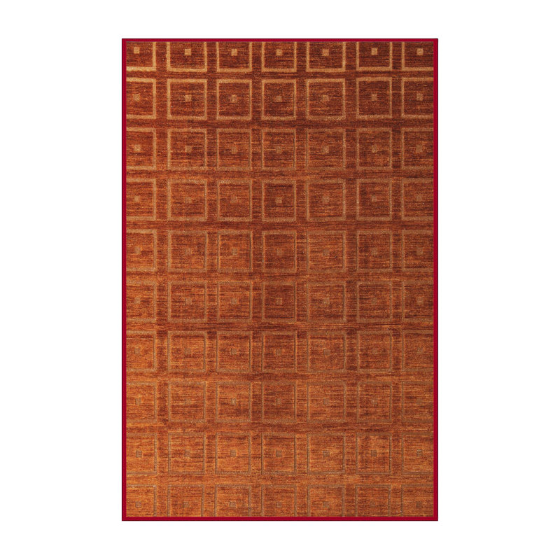 Abstract Indoor Rug, Rectangle 7' x 10'