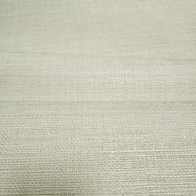 Papier peint uni texturé vinyle beige