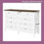 Commode 9 tiroirs 55 po Rustic-2067042337