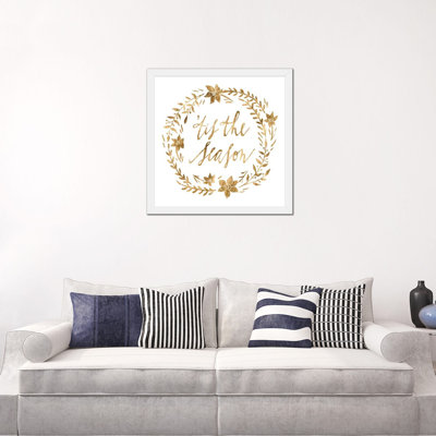 " Golden Christmas I " by Grace Popp