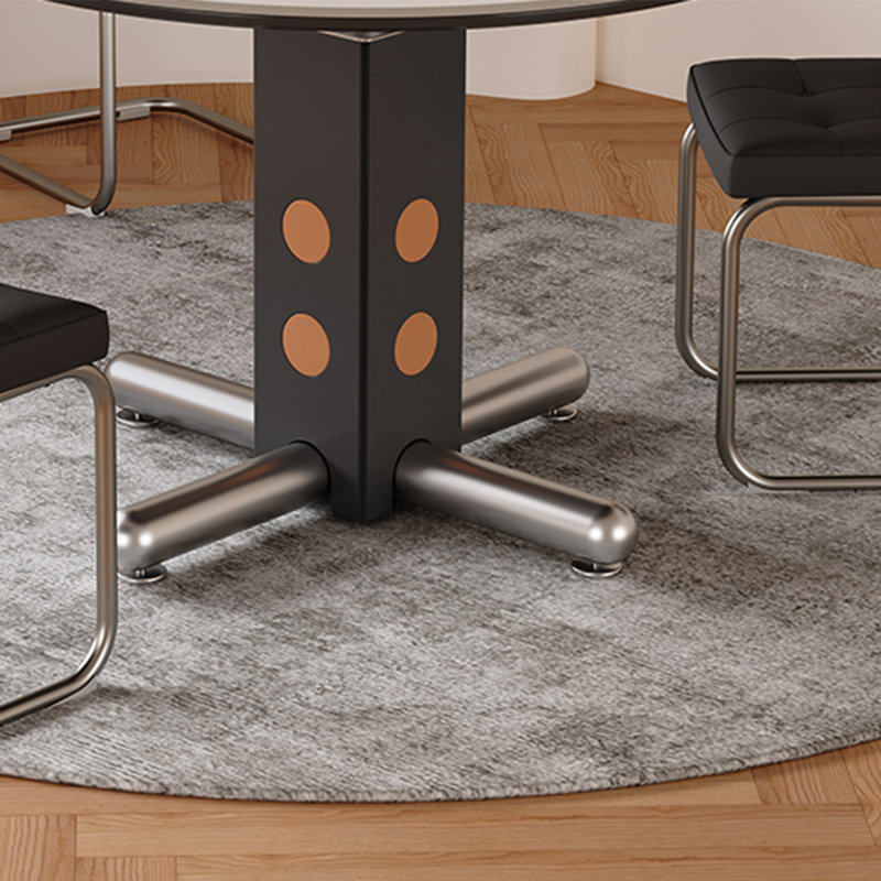 New Modern Rock Slab Dining Table Sets., 7
