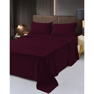 Ensemble de draps 1800 en rayonne de bambou