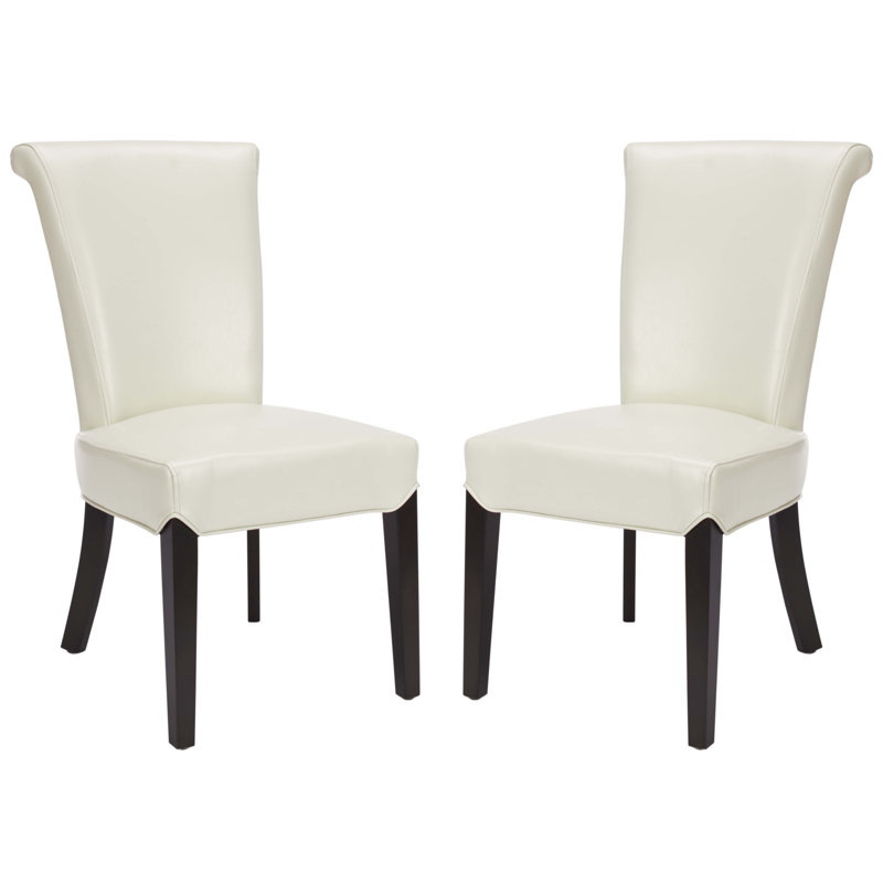 Chaise rembourrée Nora, Crème