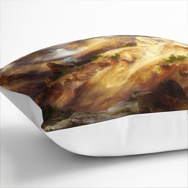 Square Cushion, 40cm H x 40cm W x 15cm D, White