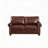 Classic Living Room Nails Sofa Faux Leather-253017792-245945509