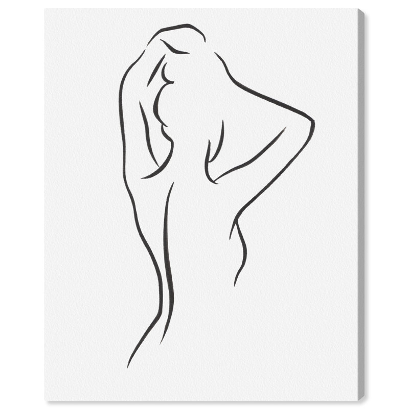 Ingerson Figurative Woman VI by Wynwood Studio - Wrapped Canvas Print, 30" W x 36" H x 0.8" D