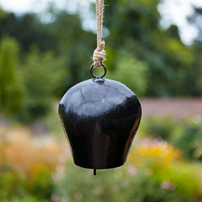 Zang Large Black Iron Cow Bell
