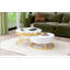 Table basse gigogne moderne avec tiroirs Modern