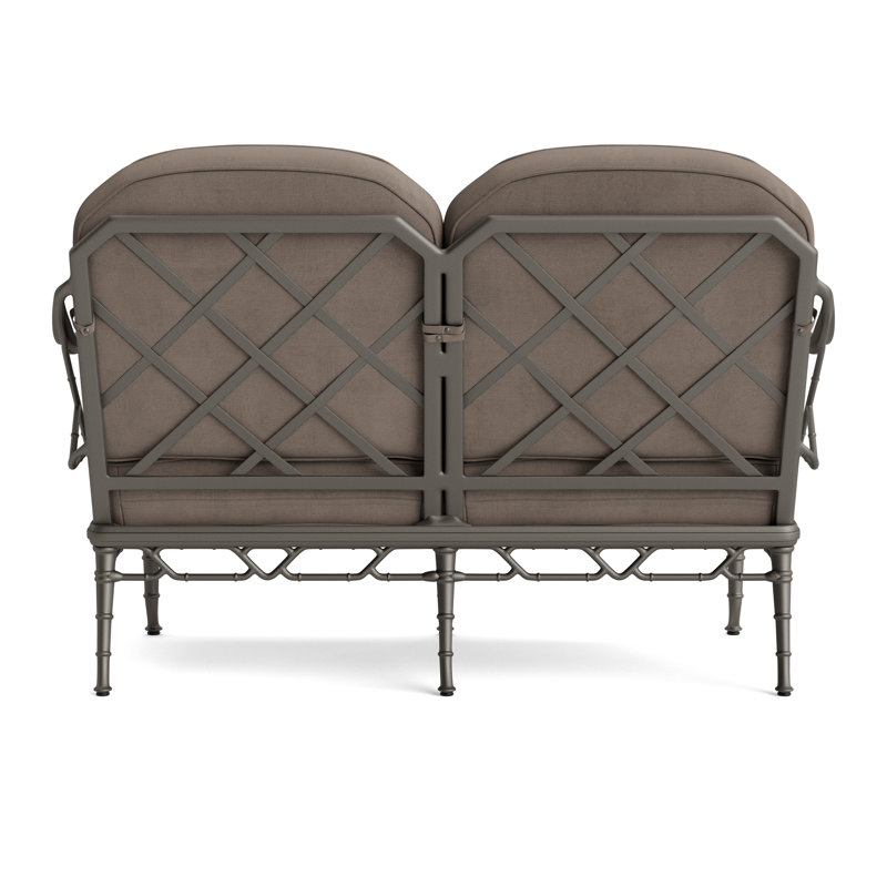 Calcutta Outdoor 2 - Seat Loveseat, Fusion Dove, Mica