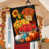 Automne rouge/jaune/gris