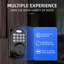 Smart Door Lock With Bluetooth&key, Keyless Entry Door Deadbolt With App Control