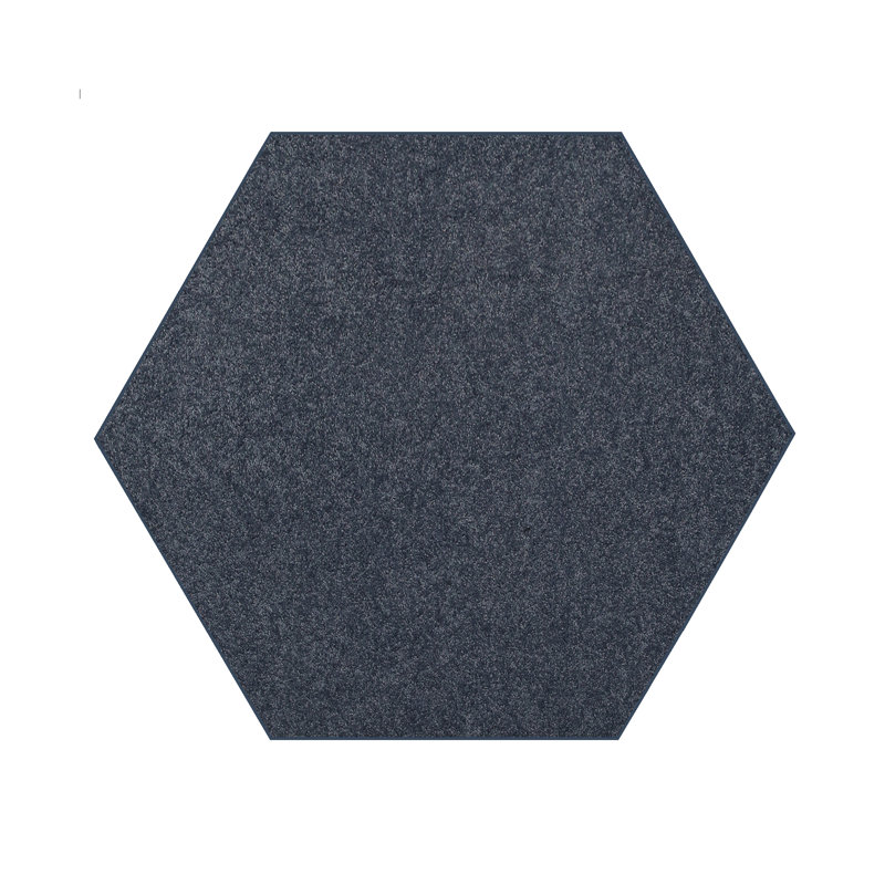 Modern Plush Pet and Kids Friendly Solid Color Petrol Blue Area Rugs, Stain & Fade Resistance, Perfect for Living Room, Dining Room, Bedroom, Playroom and Kidsroom, Event, Wedding, Amberlynne Binded Rug