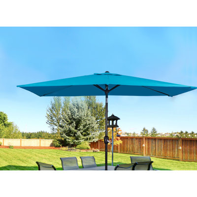 Kimora 120'' x 78'' Rectangular Tilt Market Umbrella