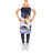 No Pattern Bib Apron