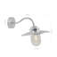 Luxembourg Silver 48cm H Outdoor Barn Light