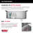 Delta Marca™ Drop-In Undermount Stainless Steel Single Bowl Kitchen Sink with Accessories-84059289