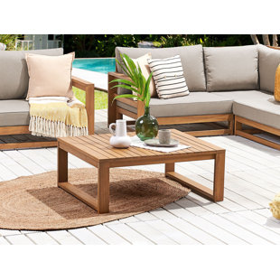 TIMOR Rectangular Acacia Wood Outdoor Coffee Table , 90cm cm W 75cm cm D