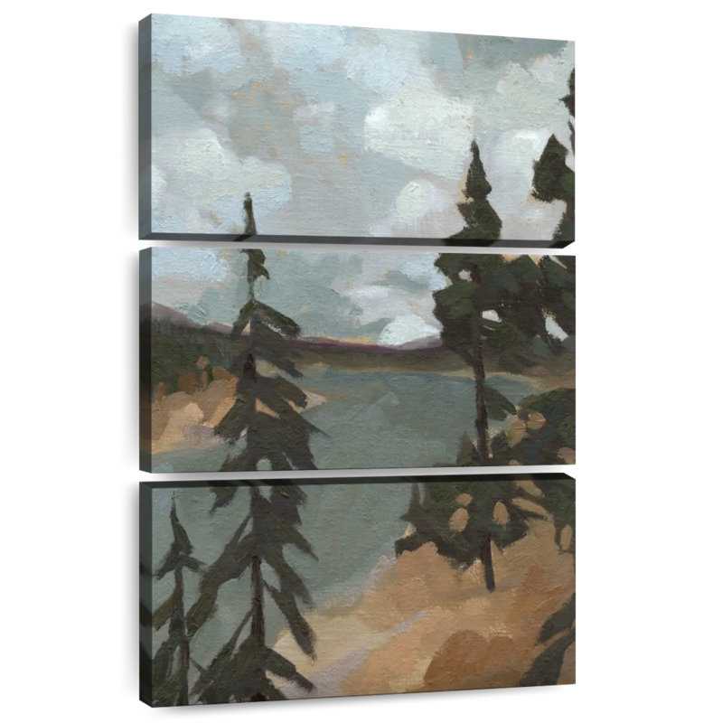 Alvord Yellowstone River I, 32" H x 20" W