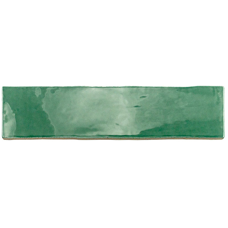 Lancaster 3x6 Polished Ceramic Subway Tile, Celery
