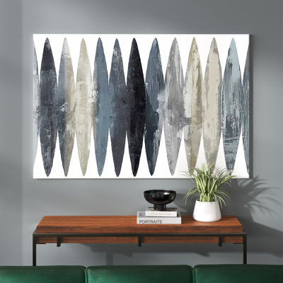 " Abstract Surfboards Grey " Acrylic