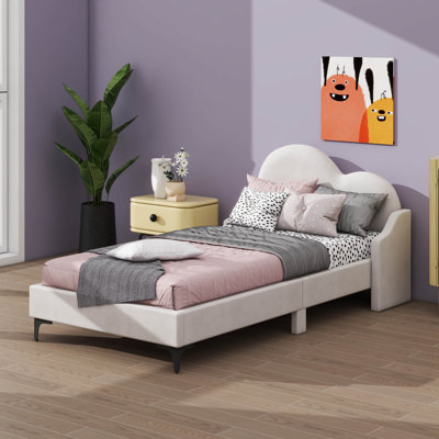Barnham Upholstered Platform Bed by Wrought Studio