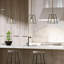 Poulan 1 - Light Bronze Geometric Pendant