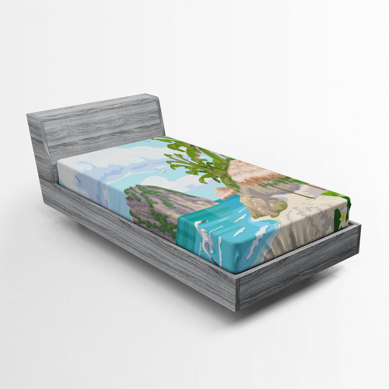 Microfiber Fitted Sheet, Twin Fitted Sheet