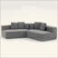 Canapé modulaire surdimensionné en tissu Teddy-1617041302