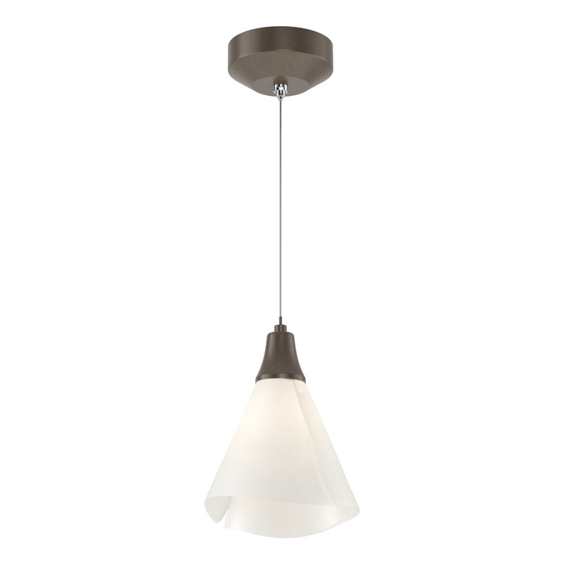 Mobius 1 - Light 7.3" Wide Single Pendant, Bronze