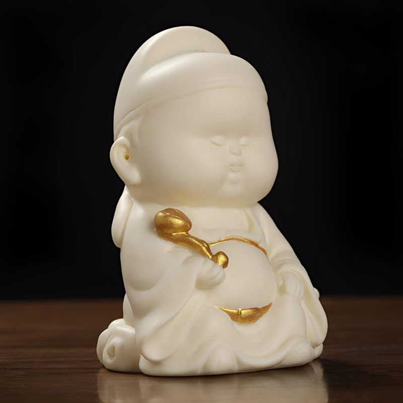 Figurine Wenchang en céramique de qualité supérieure - décoration artistique pour la maison