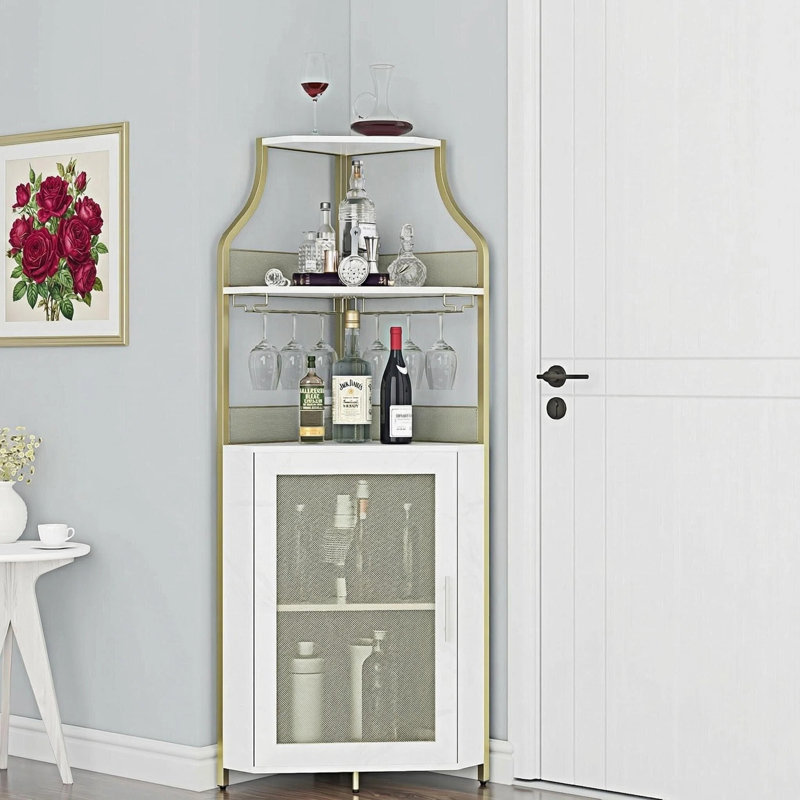 Standard Wine Bottle Rack, Gold