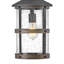 Lakehouse Black 1 -Bulb 17.75" Outdoor Pendant