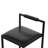 Comfortable PU Leather Upholstered Bar Stools with Backrest and Footrest, Set of 2 for Modern Kitchens and Bars-220908248
