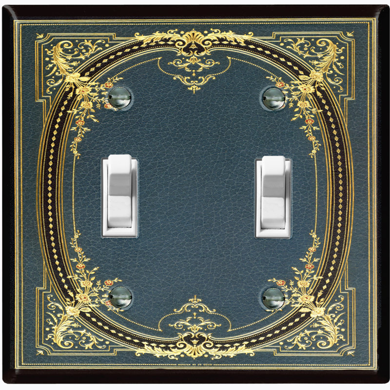2 - Gang Toggle Light Switch Standard Wall Plate