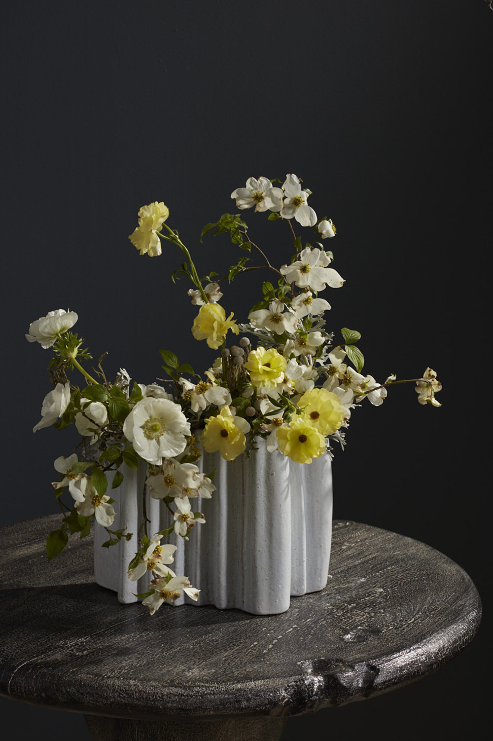 Asgari 10'' Handmade Ceramic Table Vase