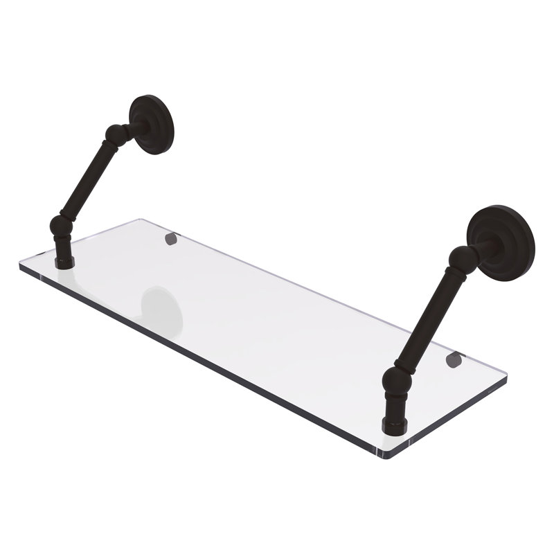 Jhene Bracket Shelf, Oil Rubbed Bronze, 8" H x 24" W x 8" D