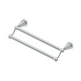 Deltana BBN2006/24-26 24" Center To Center Nobe Series Towel Bar Double Chrome