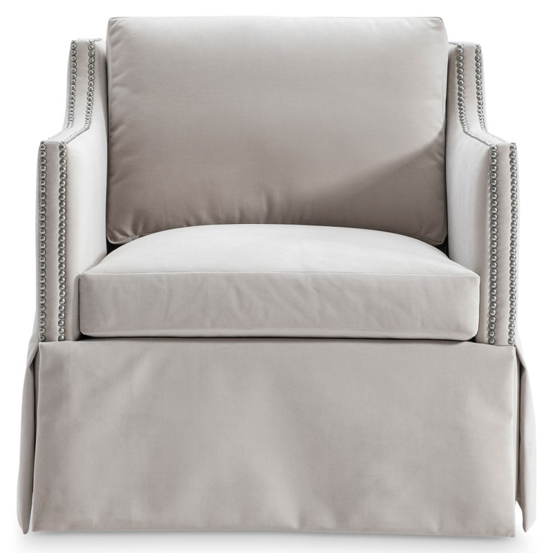Fauteuil pivotant en tissu Delaney, 5567-100