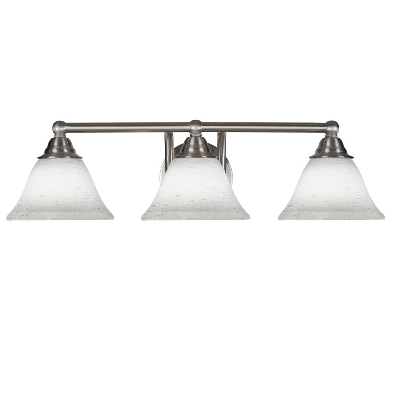 Michell 3-Light Bath Bar, Brushed Nickel