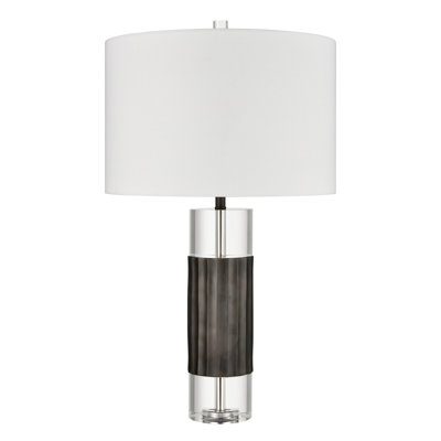 Lampe de table 1 lumière de 30 po Journey - noire