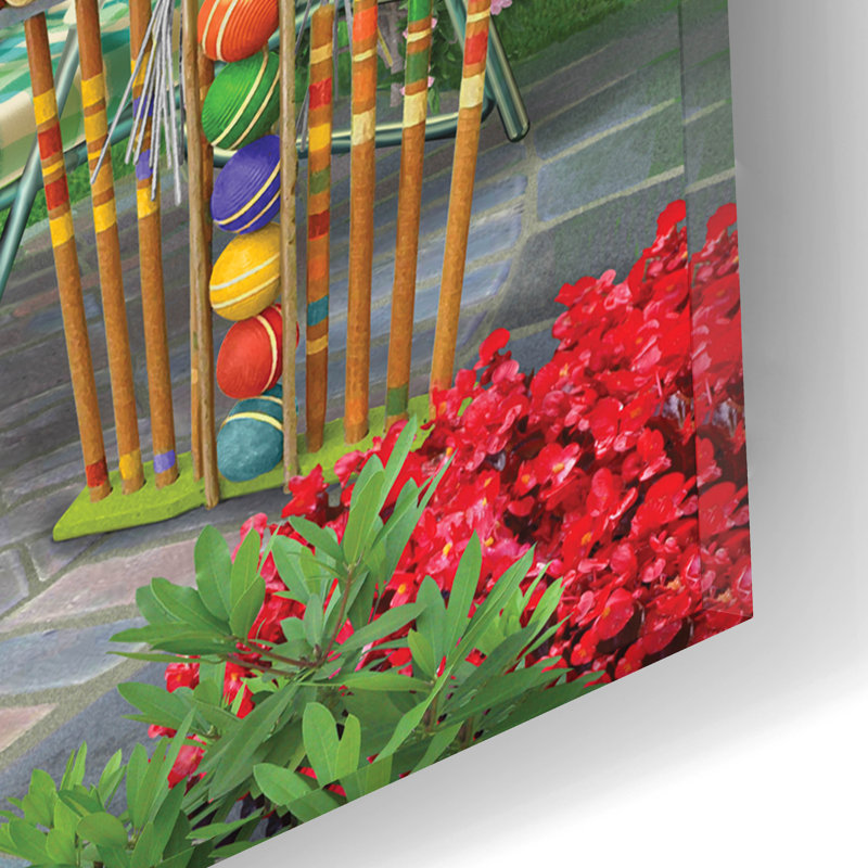 " Cookout " by Bigelow Illustrations, 12" H x 16" W x 0.13" D