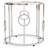 Chequetta Glass End Table
