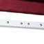 Auvent rétractable 12 po x 8 pi, abat-jour de patio avec poignée. 280G / M² et tissu d'eau, cadre en aluminium pour terrasse, balcon, cour. Auvent rouge rétractable, manivelle manuelle Shelter. Cour,