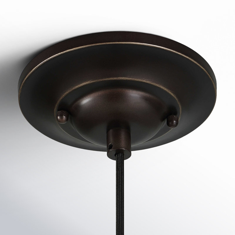 Asherman 1 - Light Pacific Bronze/Antique Brass Dome Pendant