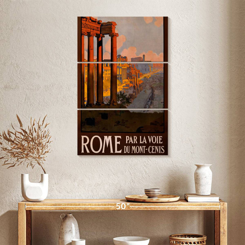Nicci See Rome, 23" H x 14" W