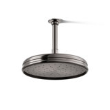 Traditional Round 10" Rainhead with Katalyst Air-Induction Spray, 2.5 Gpm